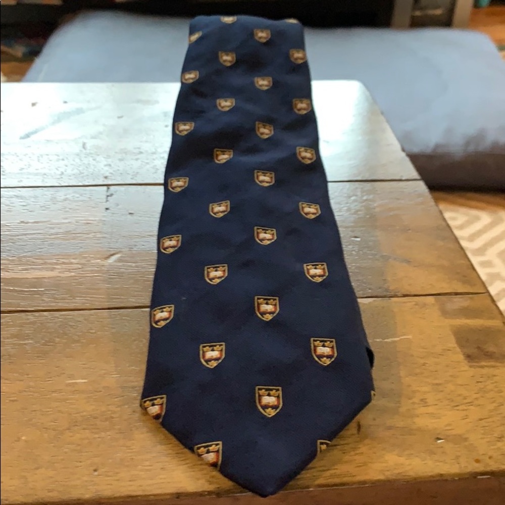 EUC Vintage Blue Medallion Tie